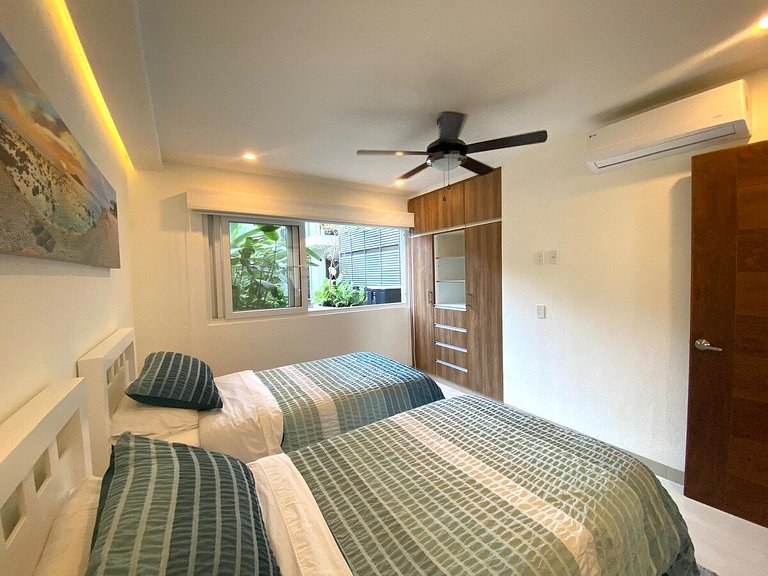 Condo Frente al Mar con Alberca, Gimnasio y Playa
