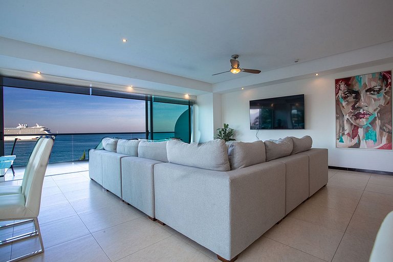 Condominio frente al mar con alberca infinity y vista