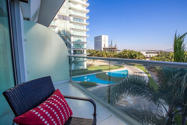 Condominio frente al mar con alberca infinity y vista