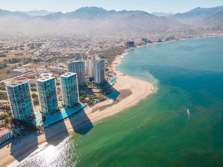 ¡Nuevo! Condo Lujo Peninsula Vallarta, Mar