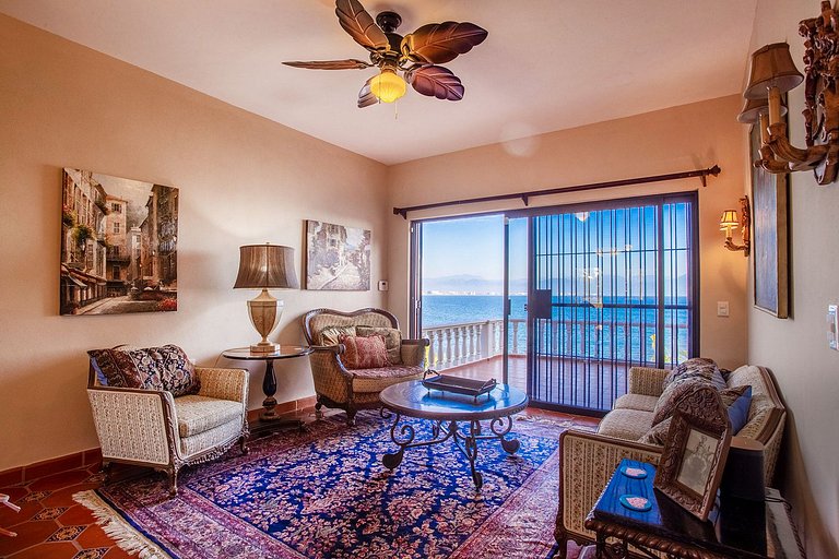 Oceanfront Escape with Private Beach, Pool & Views