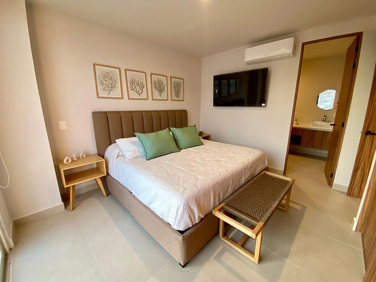 Condo Nuevo en Distrito Verde, Piscina, Playa!