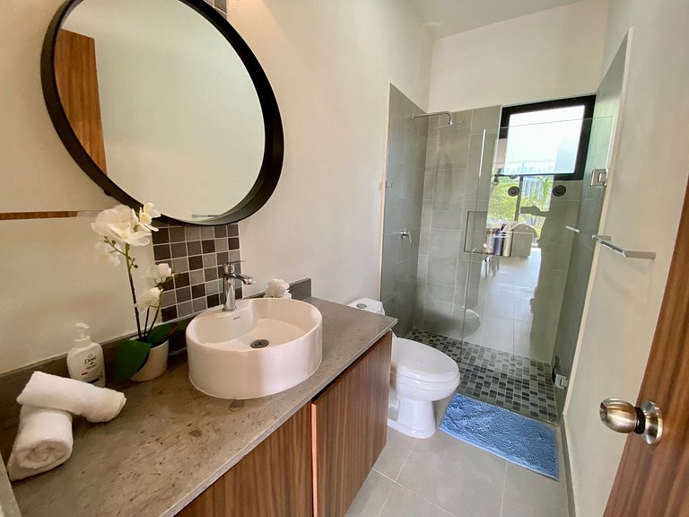 Condo en Nuevo Vallarta, Alberca y Patio Privado