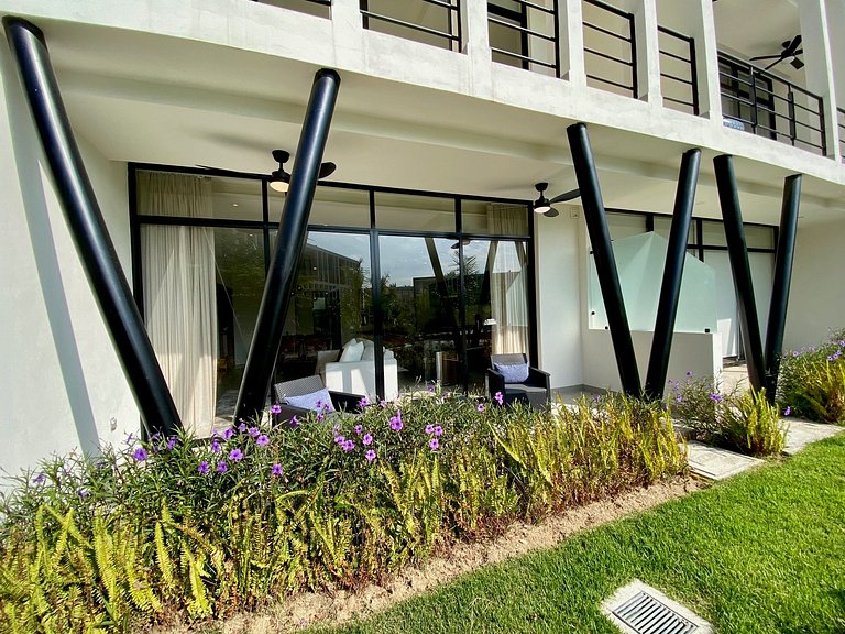 Condo en Nuevo Vallarta, Alberca y Patio Privado