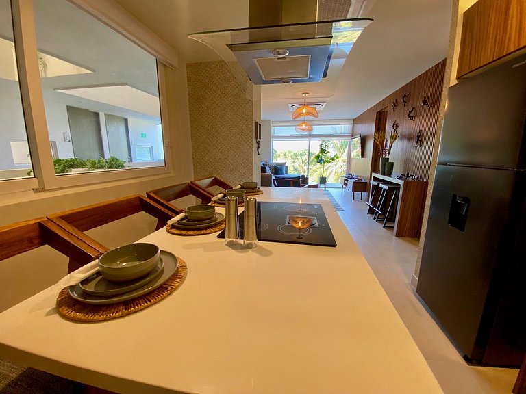 Condo en Nuevo Vallarta · Alberca, Patio y Playas