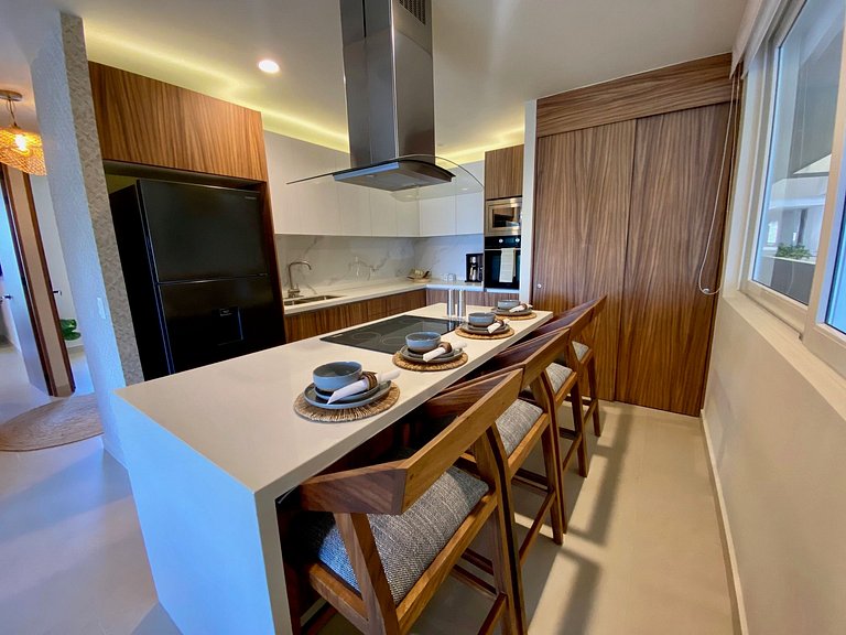 Condo en Nuevo Vallarta · Alberca, Patio y Playas
