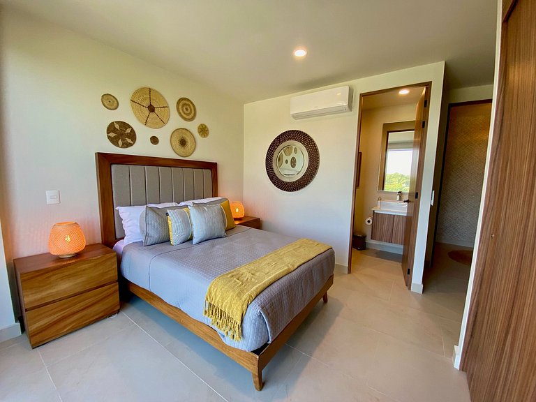 Near the Beach, Balcony, Pool and Fitness Delight