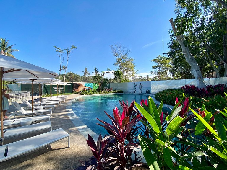 Condo en Nuevo Vallarta · Alberca, Patio y Playas