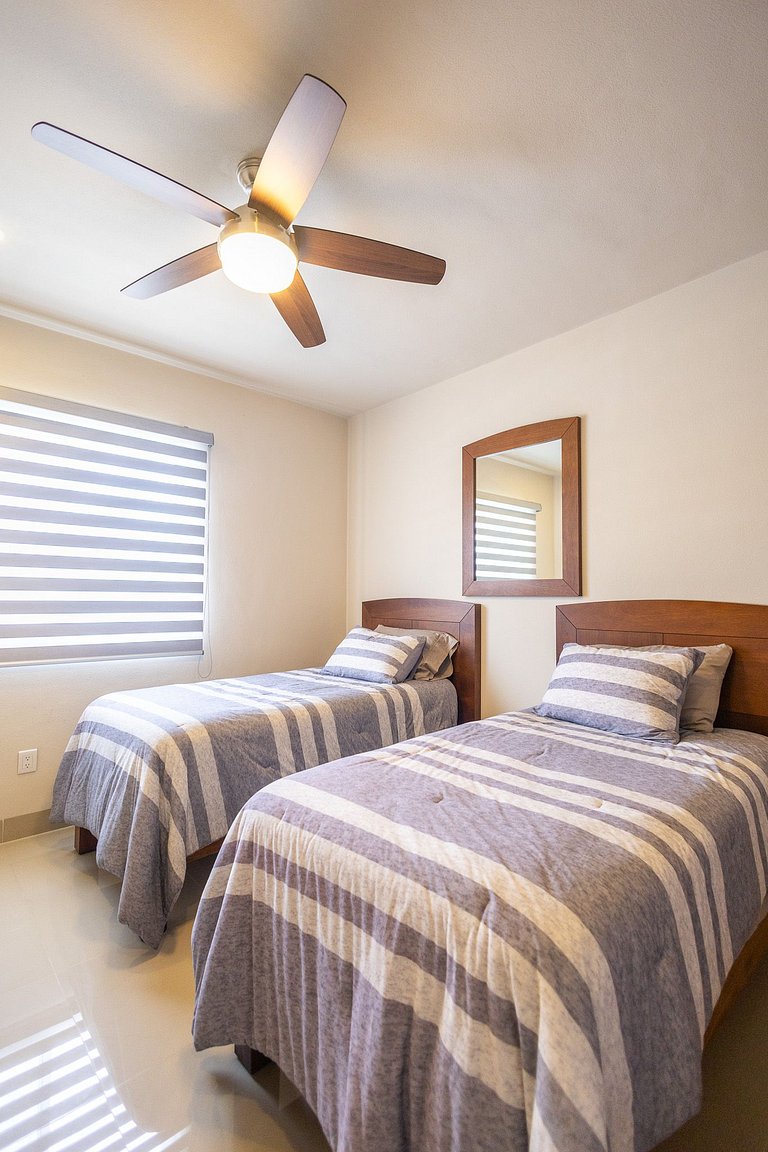 Apartamento Moderno con Alberca, Gimnasio