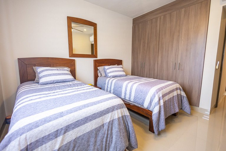 Apartamento Moderno con Alberca, Gimnasio