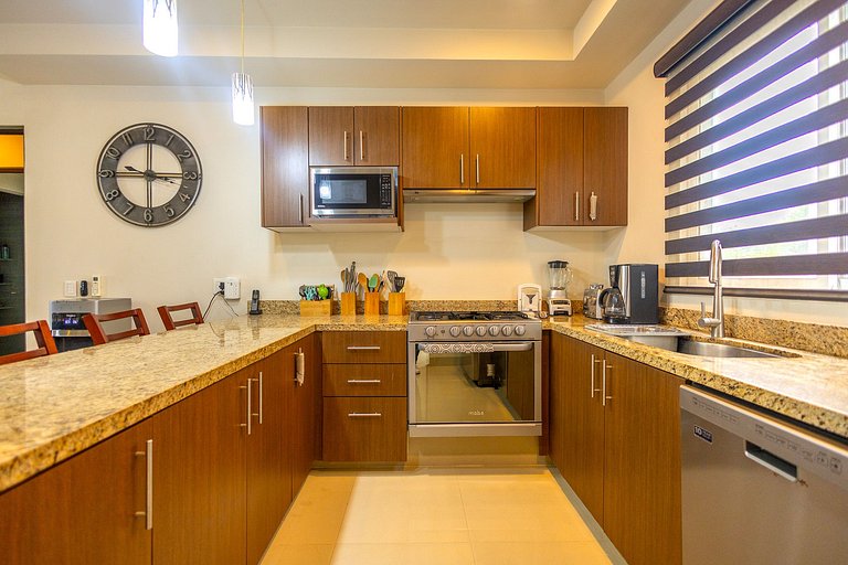 Apartamento Moderno con Alberca, Gimnasio