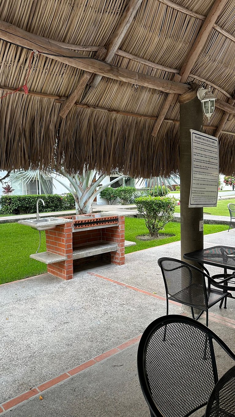 Poolside Condo with Balcony & BBQ · Hotel Zone