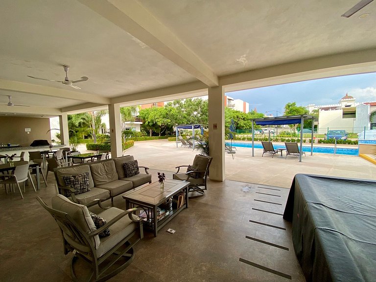 Apartamento Moderno con Alberca, Gimnasio