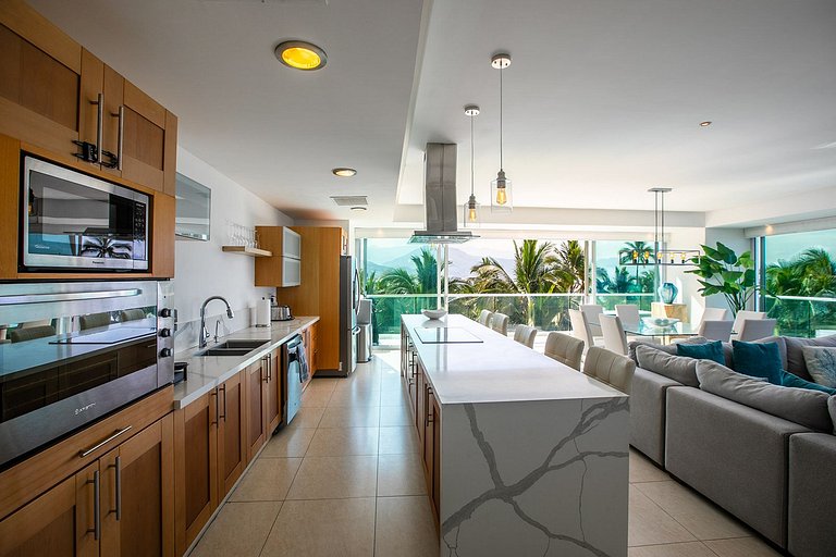 Condominio frente al mar con alberca infinity y vista