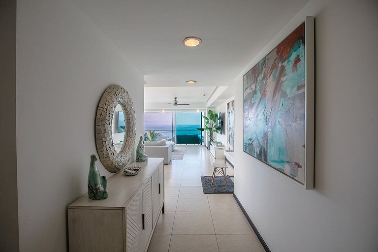 Condominio frente al mar con alberca infinity y vista