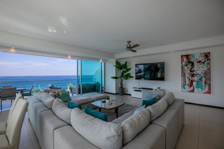 Condominio frente al mar con alberca infinity y vista